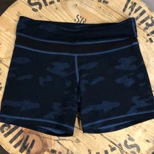 Lululemon Navy Camo Shorts 6